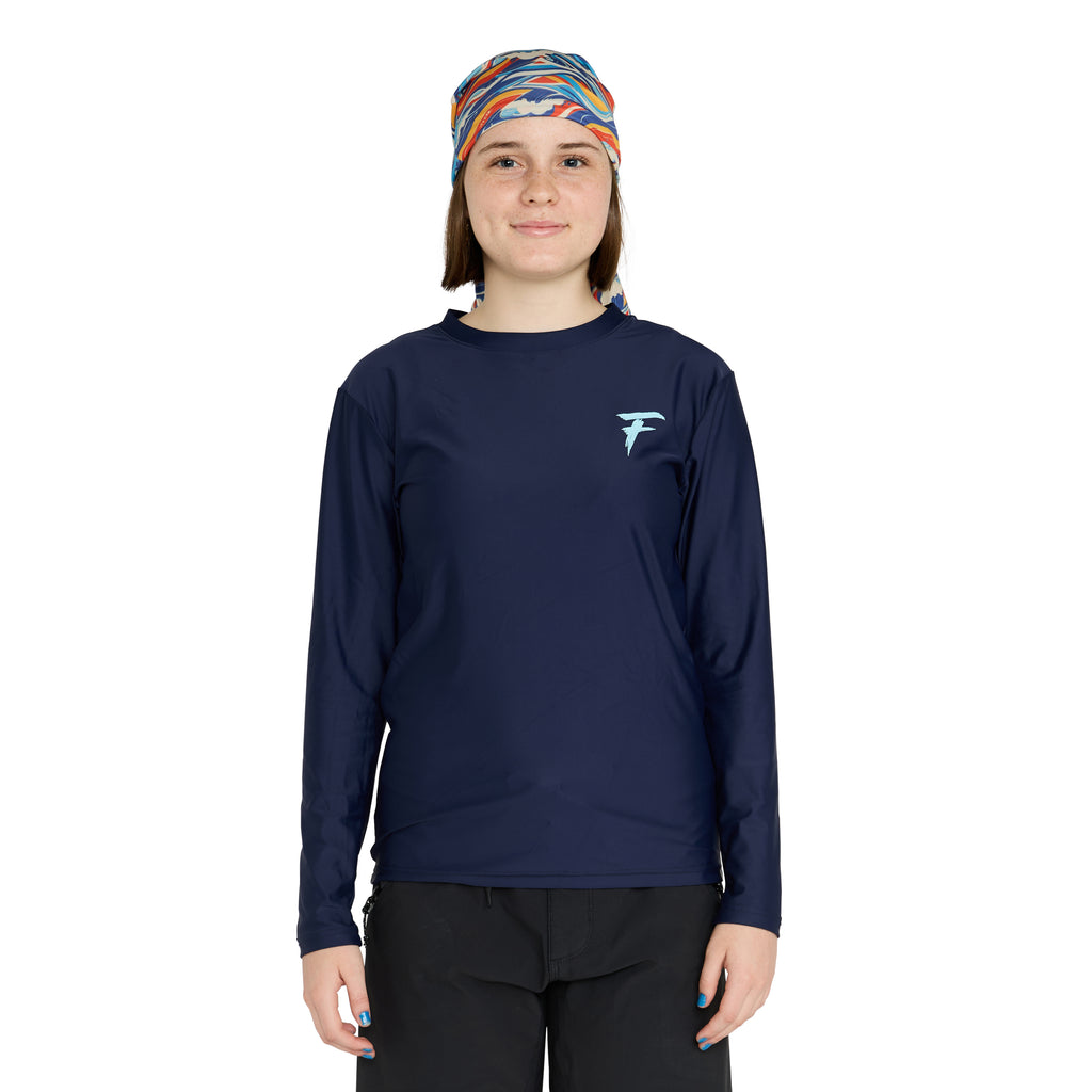 Long Sleeve Rash Vest with Hood