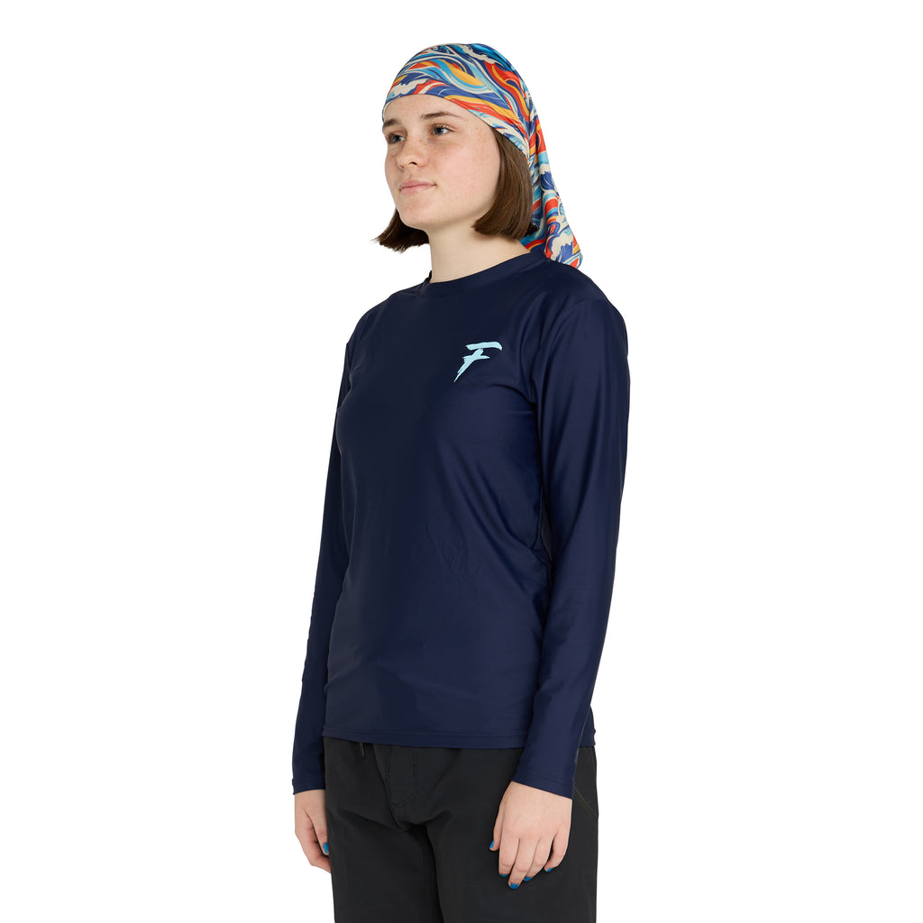 Long Sleeve Rash Vest with Hood