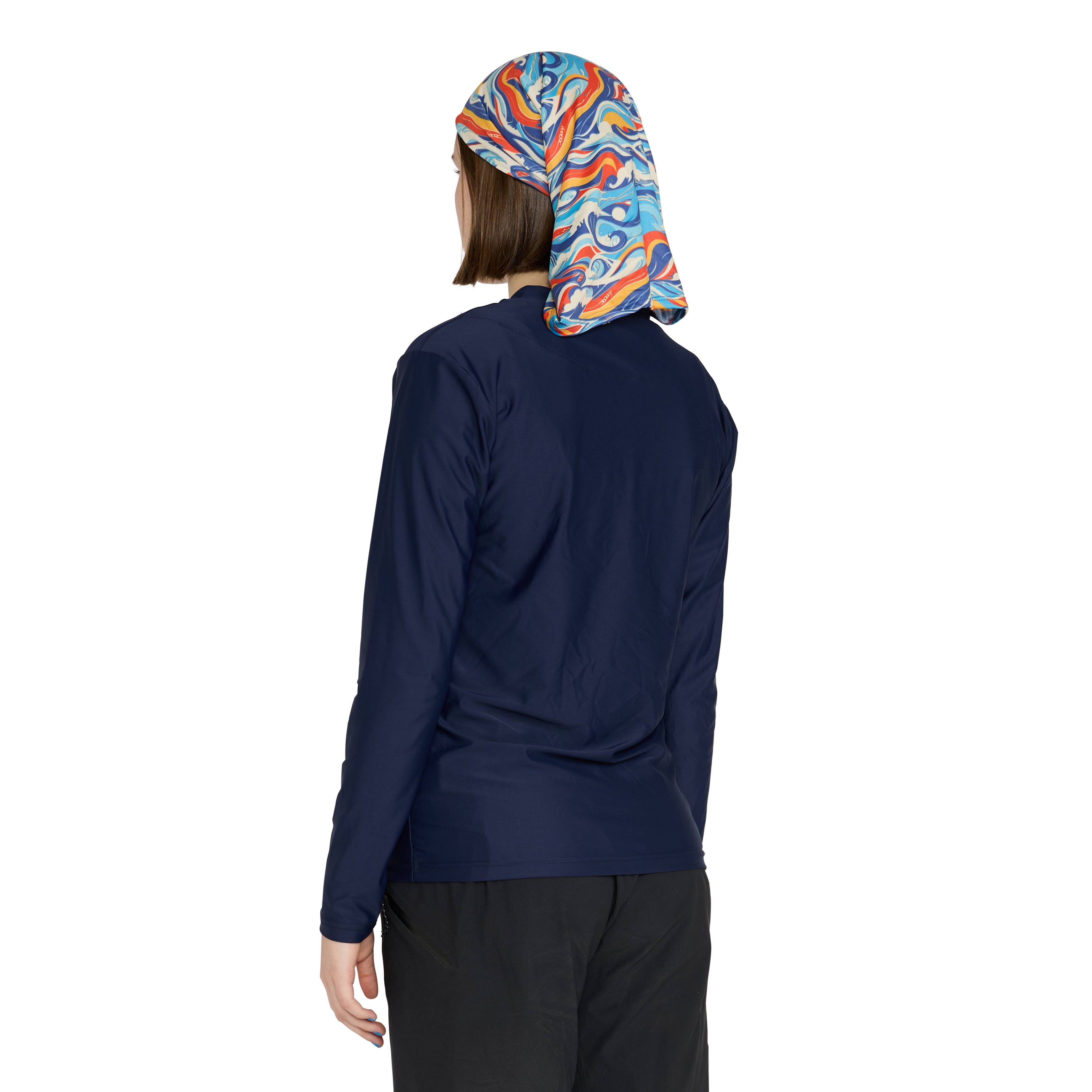 Long Sleeve Rash Vest with Hood