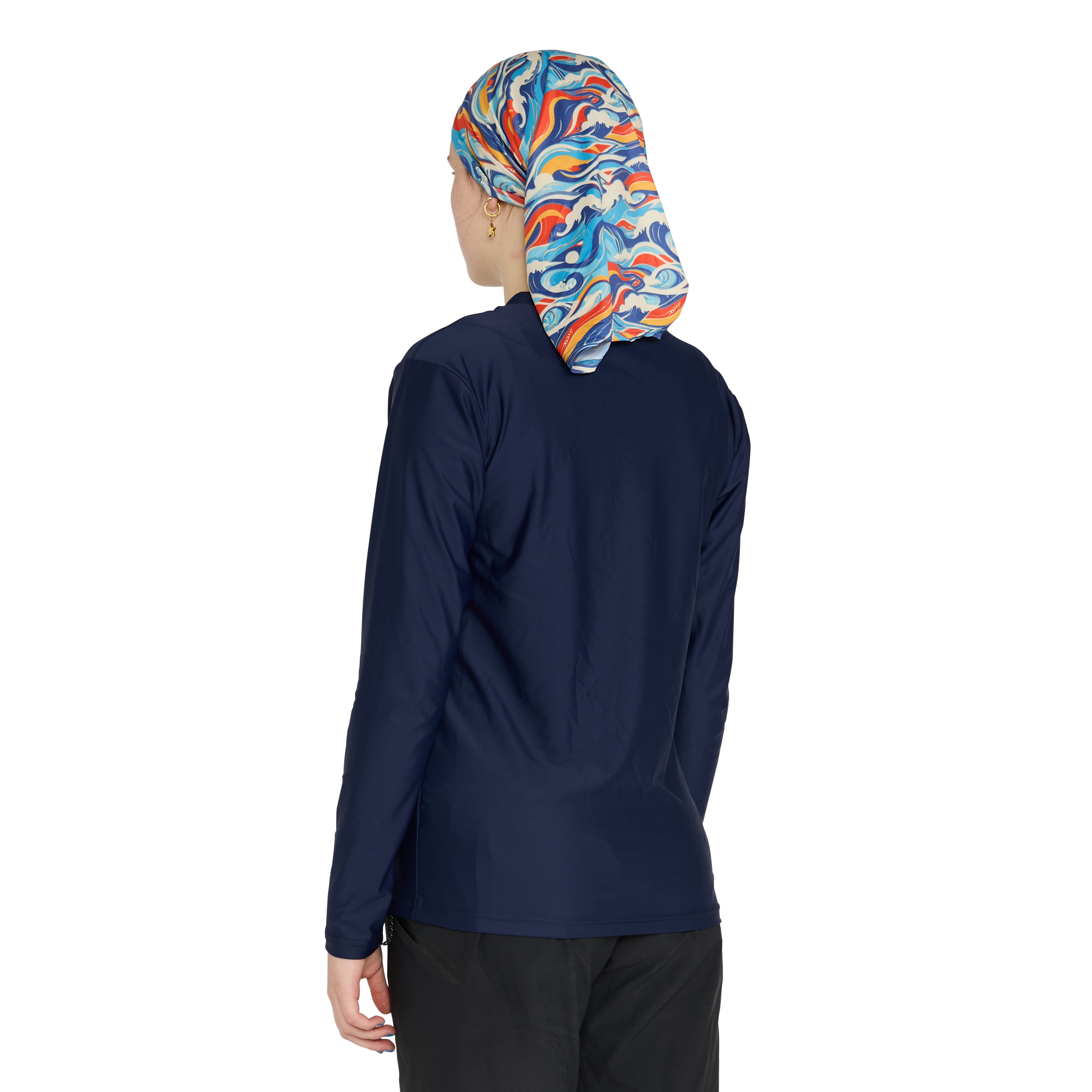 Long Sleeve Rash Vest with Hood