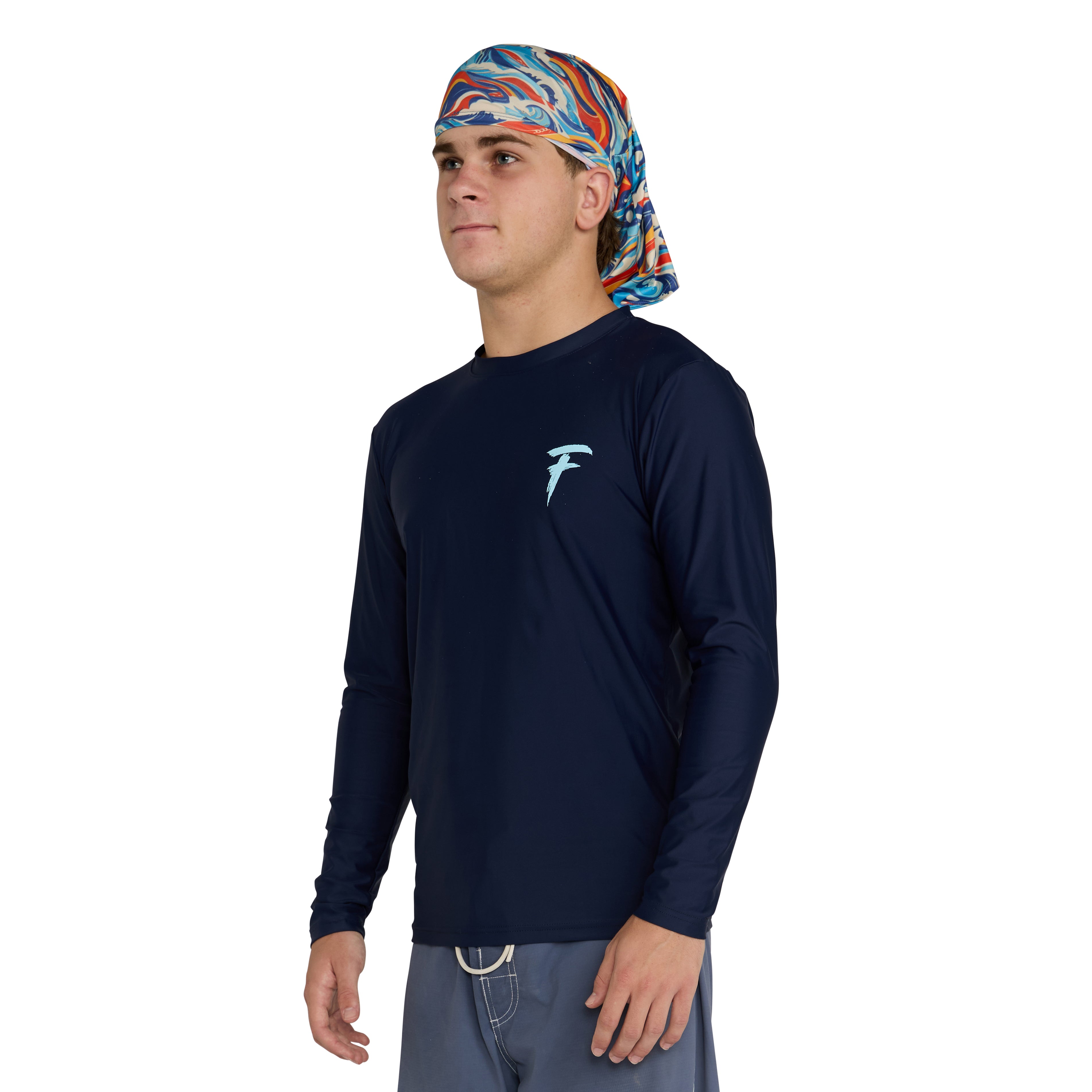 Long Sleeve Rash Vest with Hood
