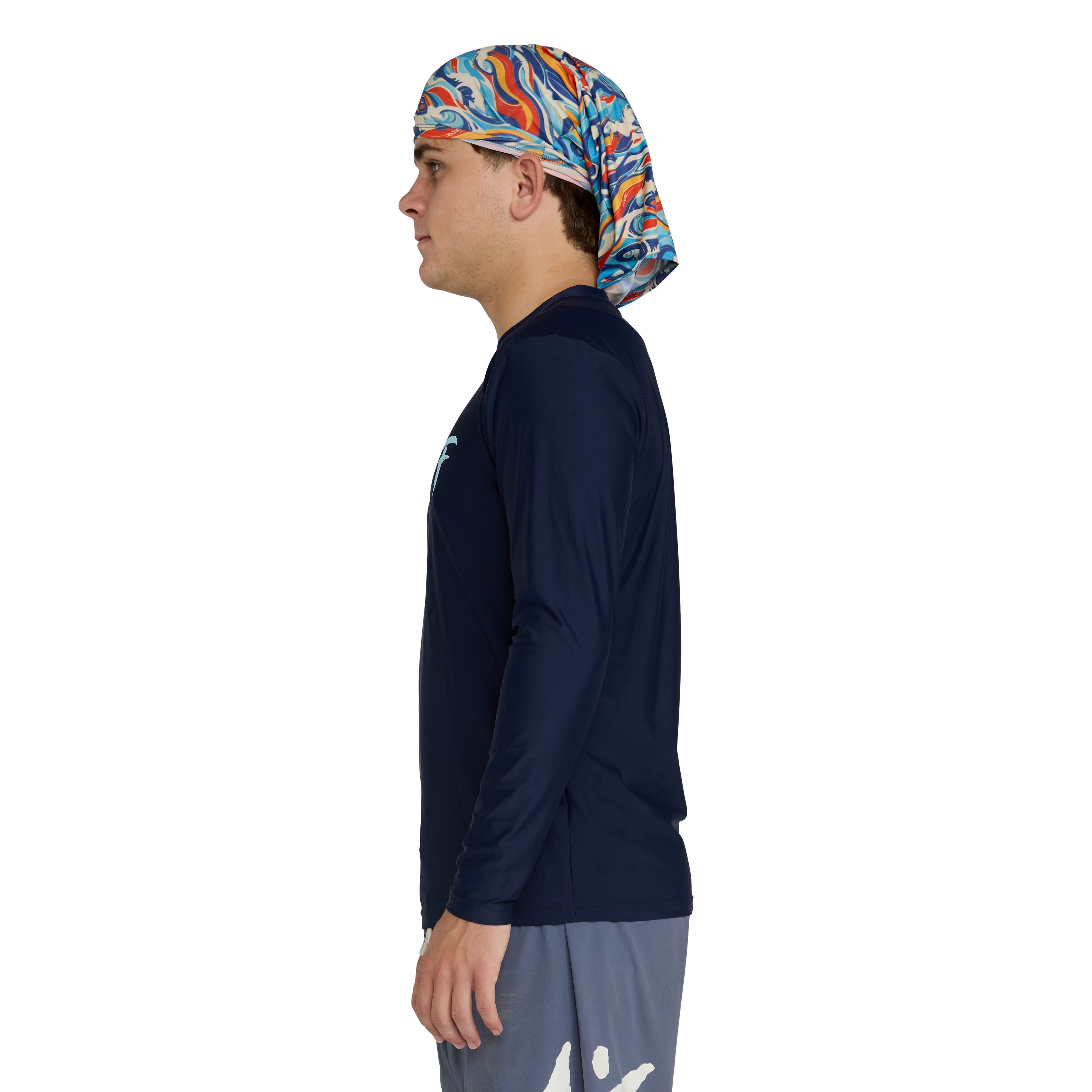 Long Sleeve Rash Vest with Hood